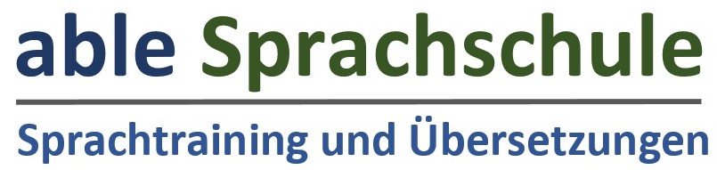 Translations at able Sprachschule 